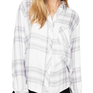 Rails hunter plaid button down